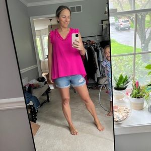 Jodifl pink sleeveless top